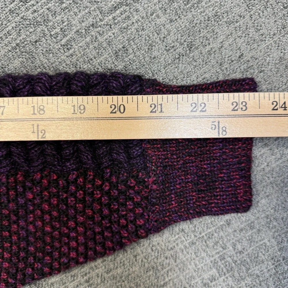 Bachrach Sweater Mens M Purple Pink‎ Textured Knit Grandpa Vintage 90s Wool